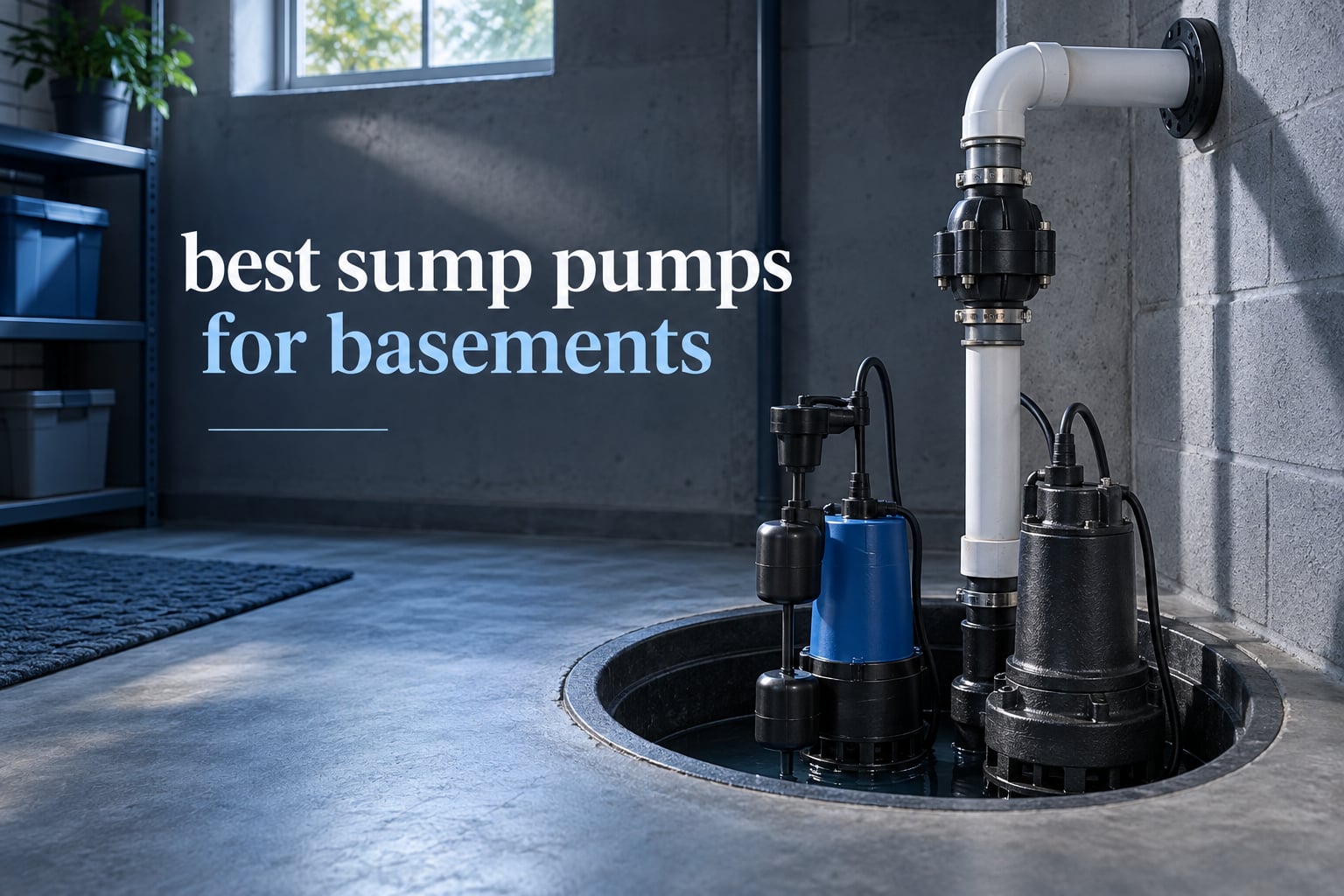 best sump pumps for basements