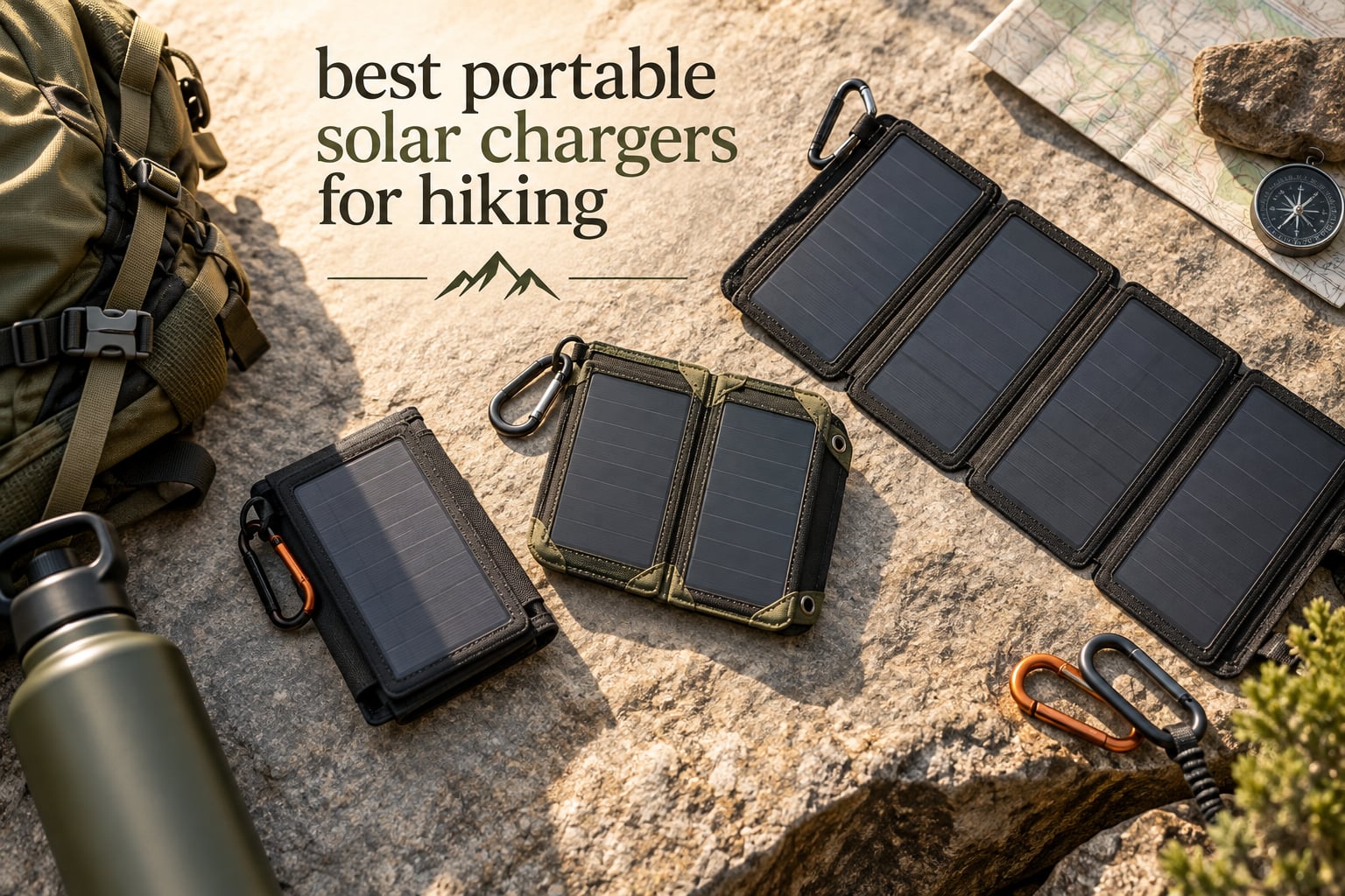 best portable solar chargers for hiking