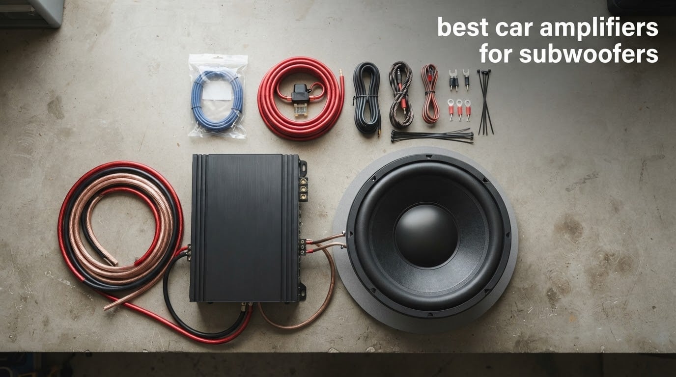 best car amplifiers for subwoofers