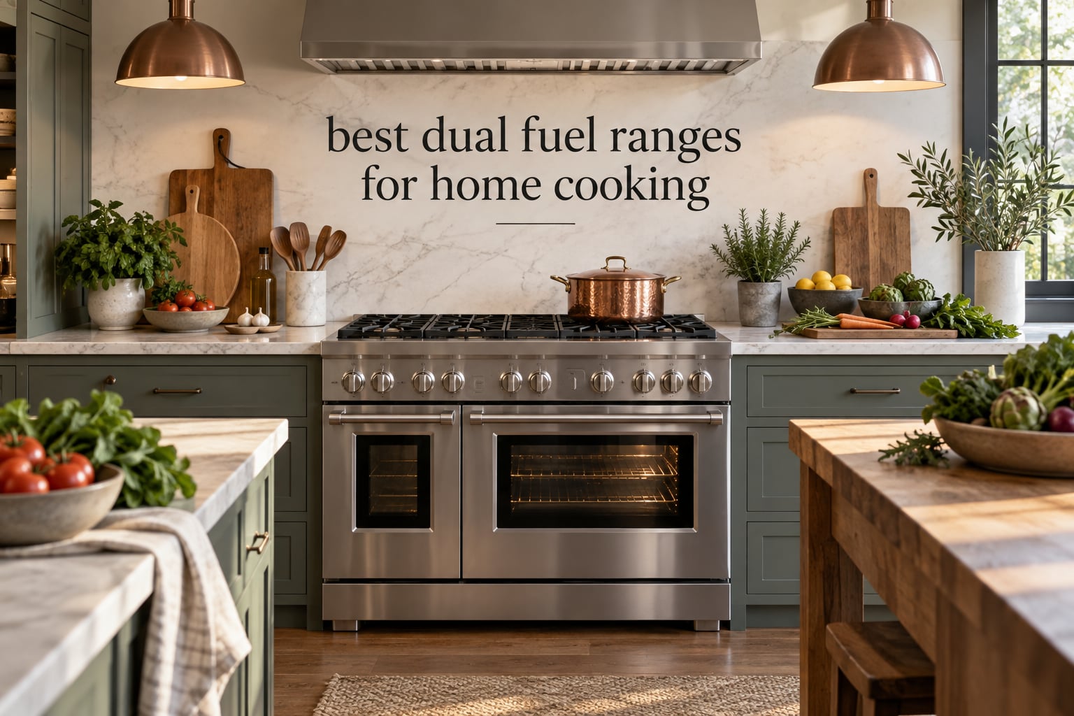 best dual fuel ranges for home cooking