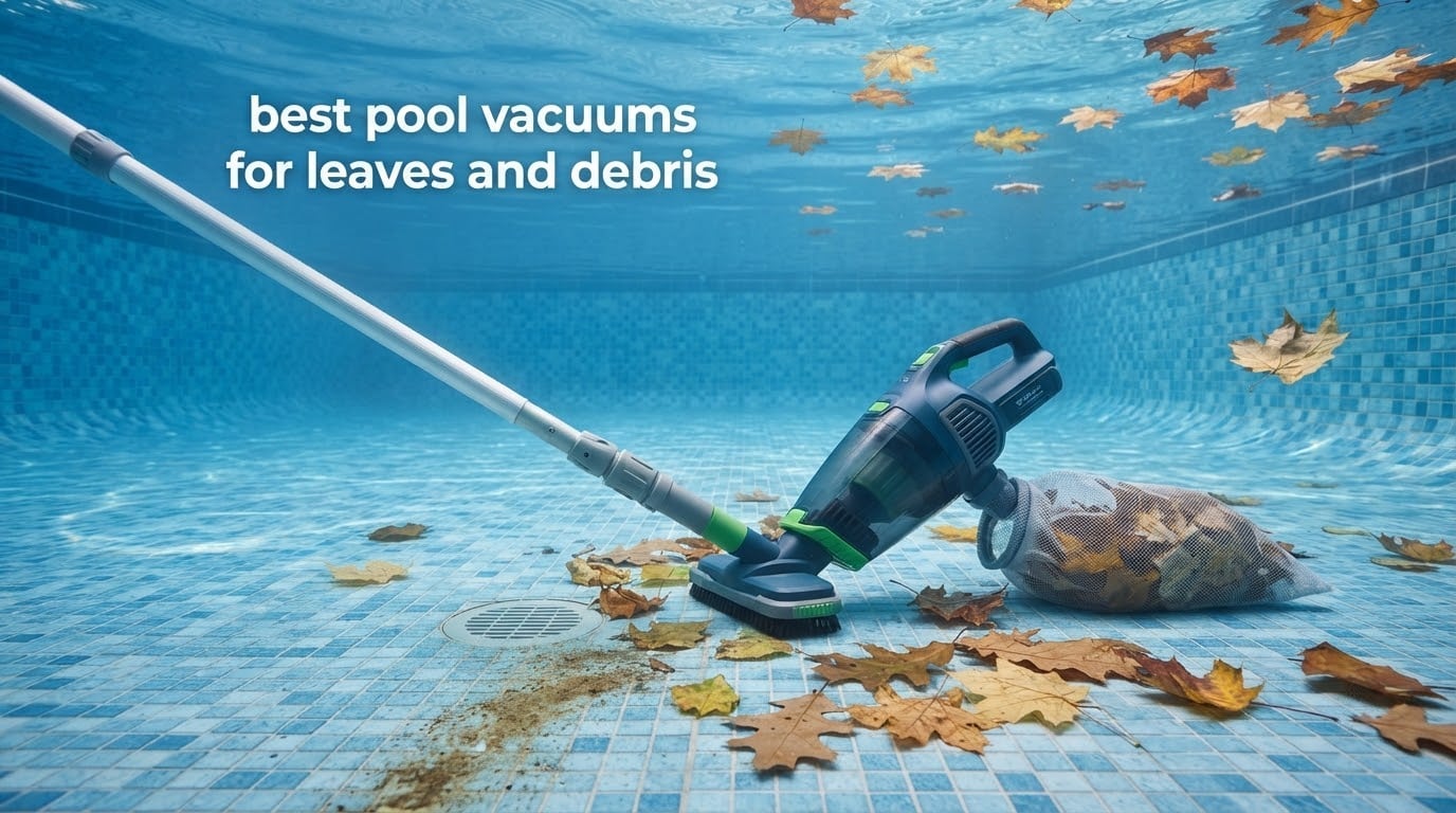 best pool vacuums for leaves and debris