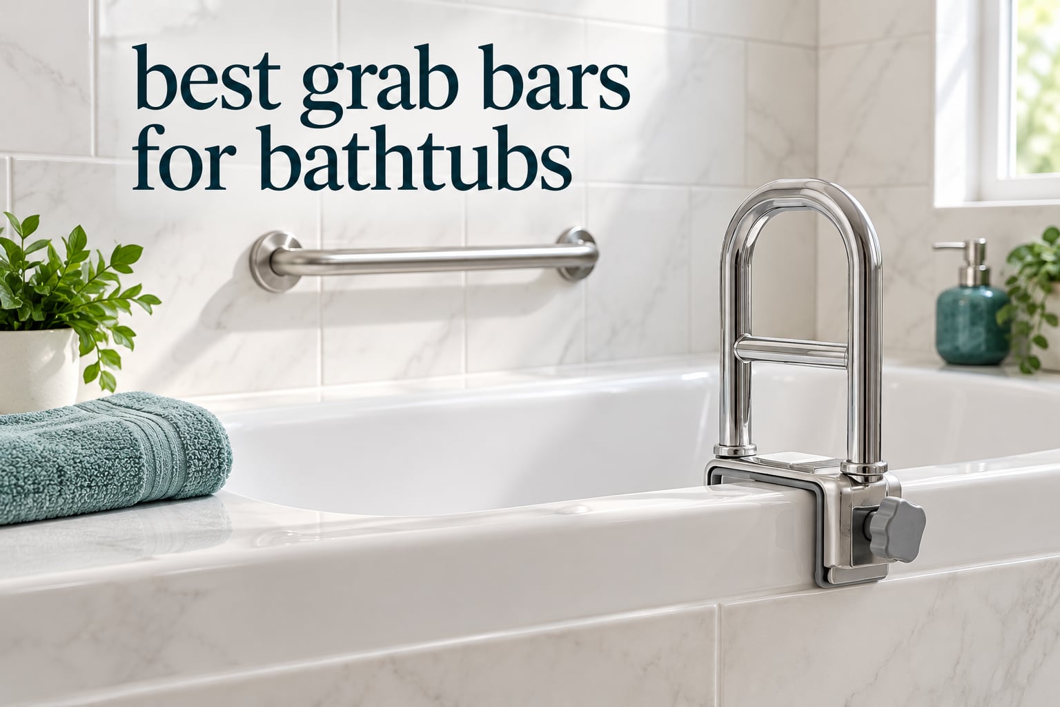best grab bars for bathtubs