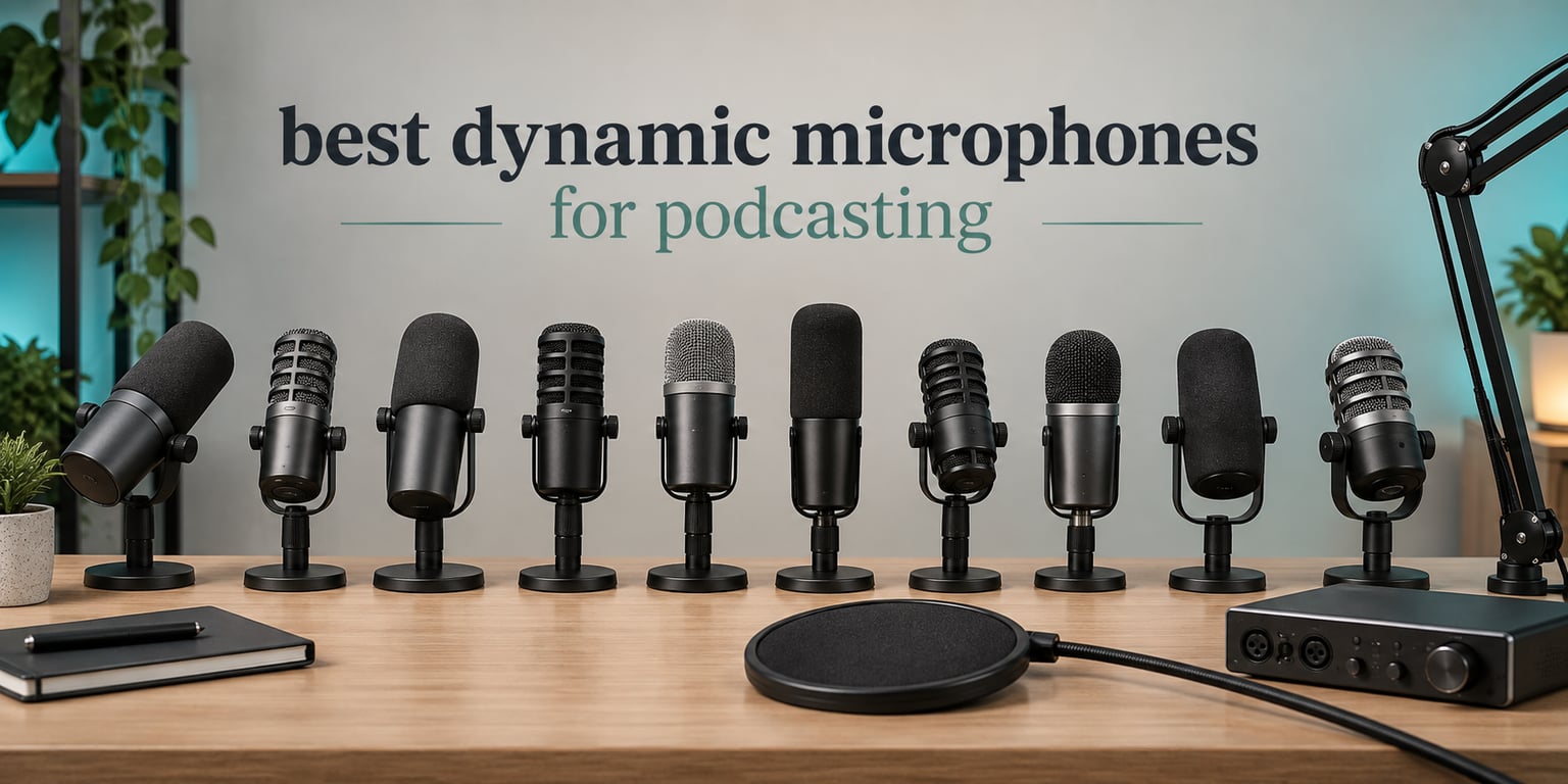 best dynamic microphones for podcasting