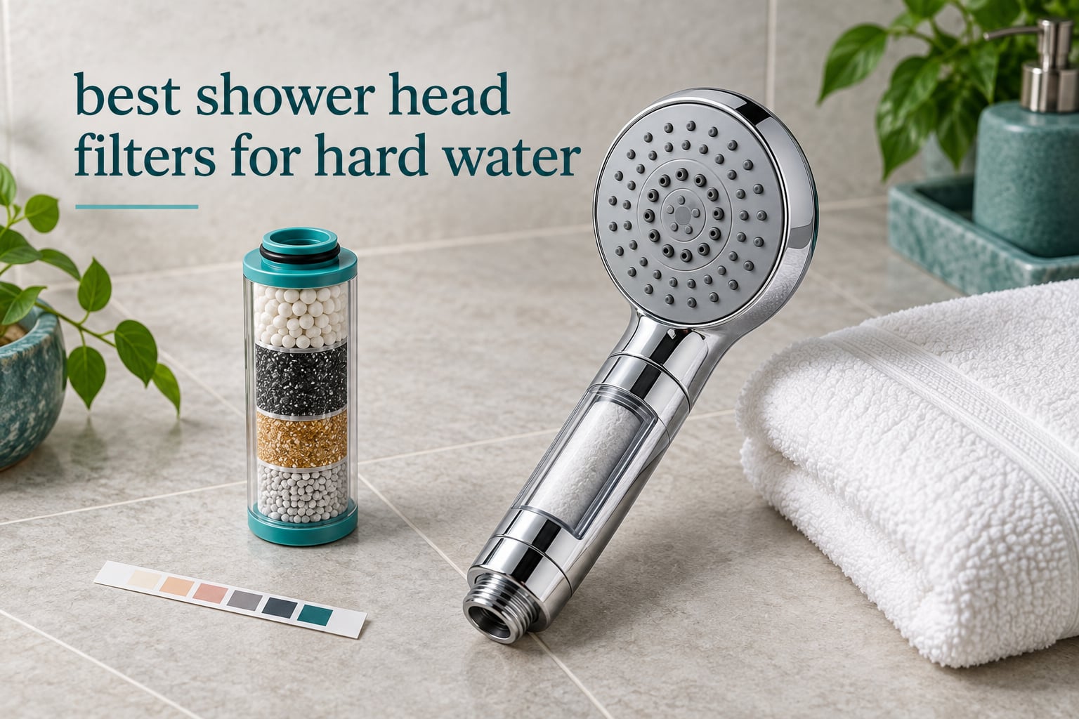 best shower head filters for hard water