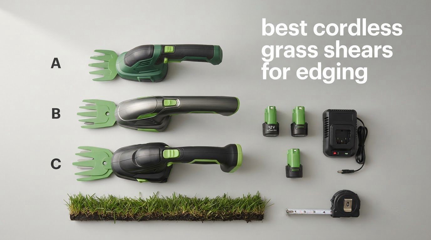 best cordless grass shears for edging