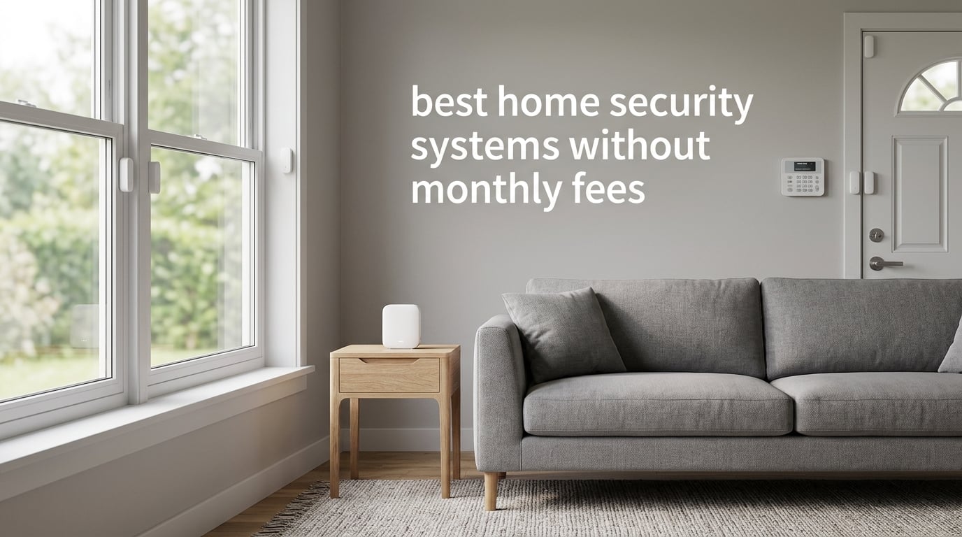 best home security systems without monthly fees