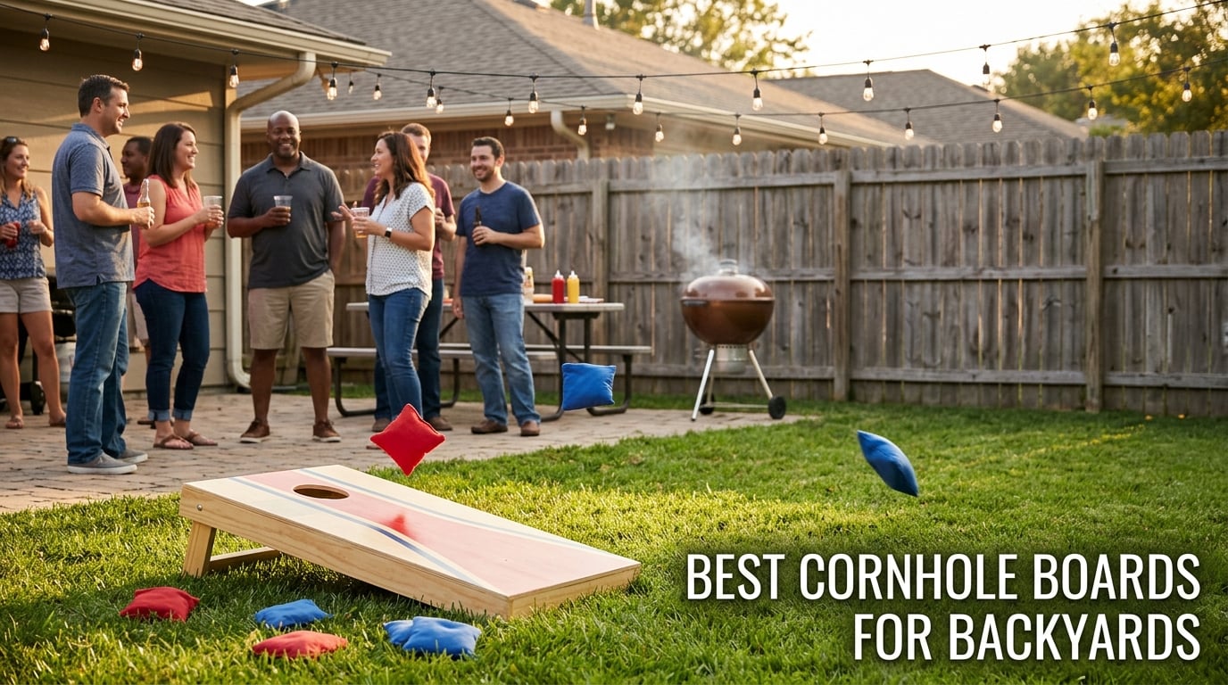 best cornhole boards for backyards