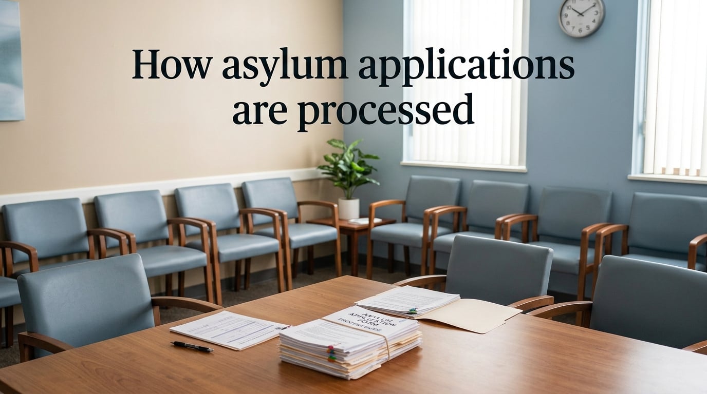 How asylum applications are processed