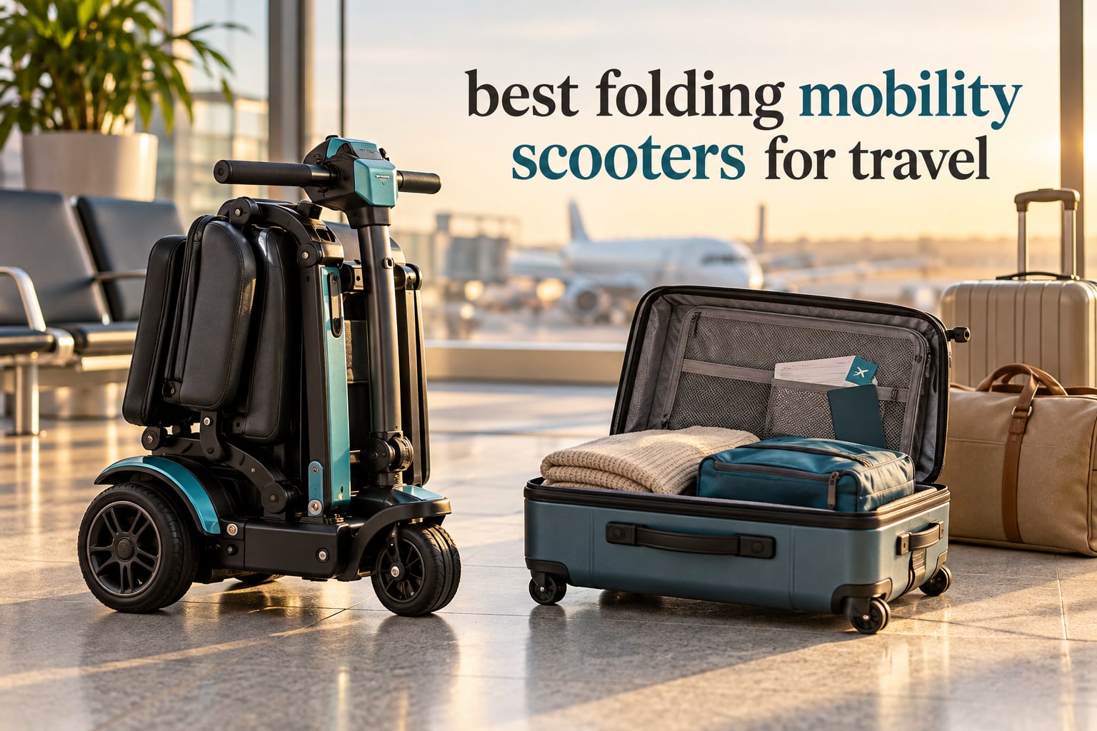 best folding mobility scooters for travel