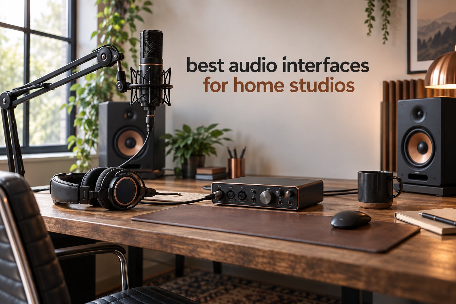 best audio interfaces for home studios