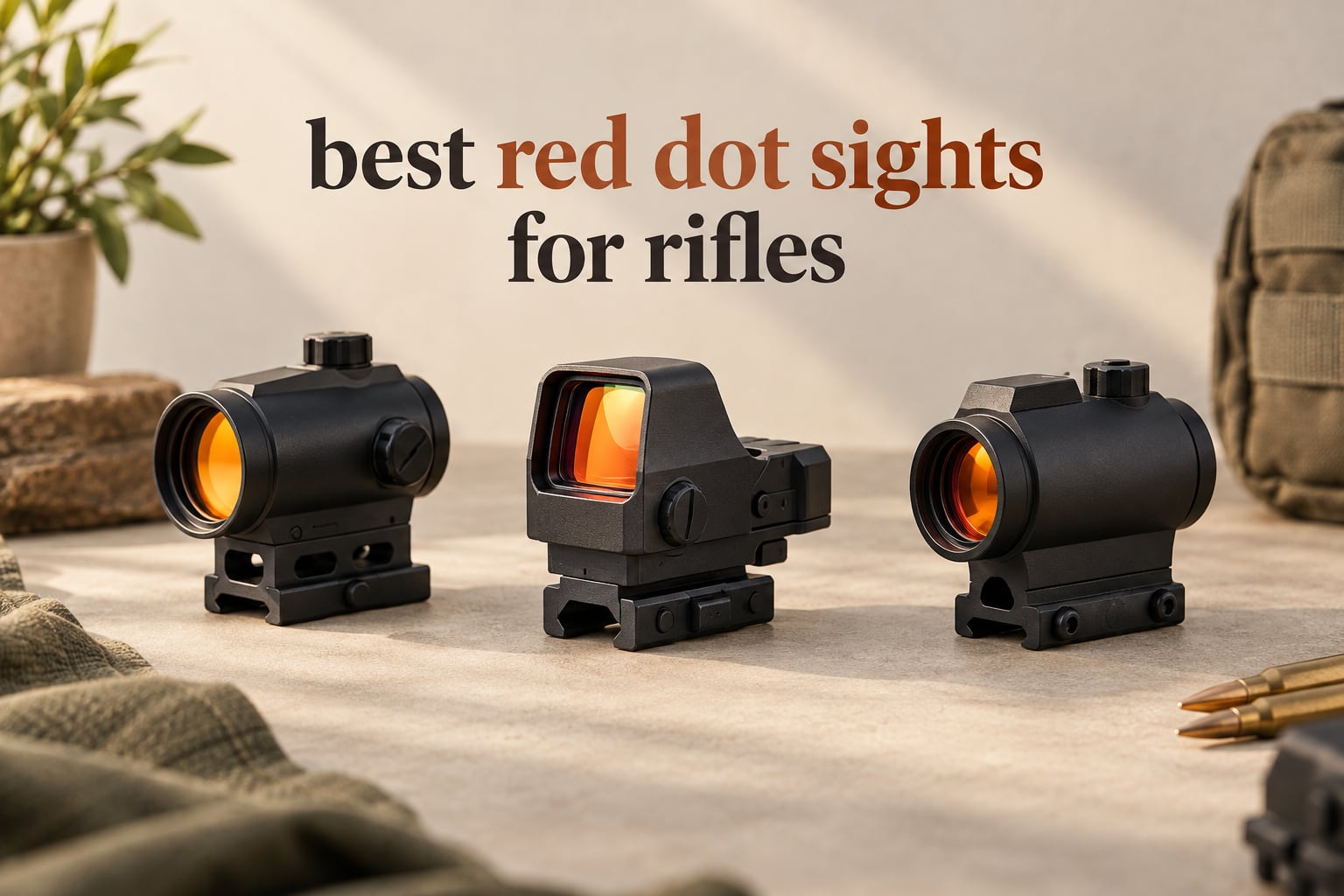best red dot sights for rifles