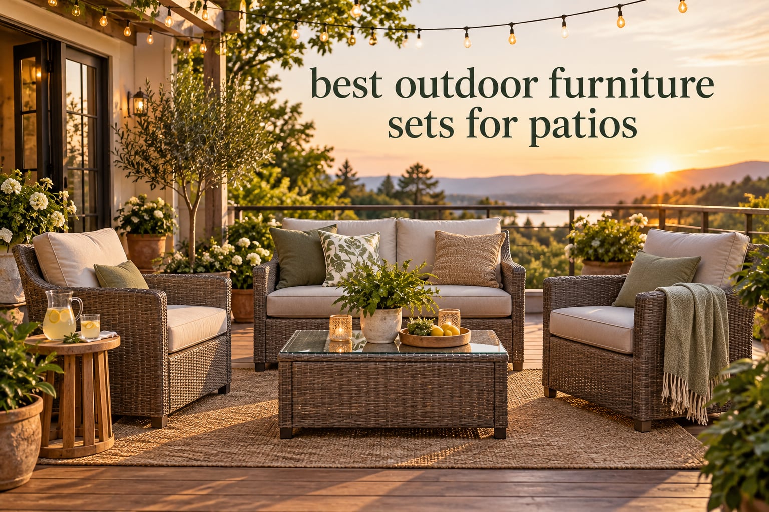 best outdoor furniture sets for patios