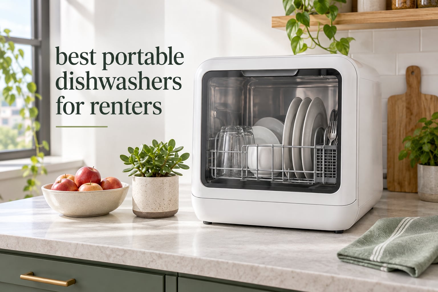 best portable dishwashers for renters