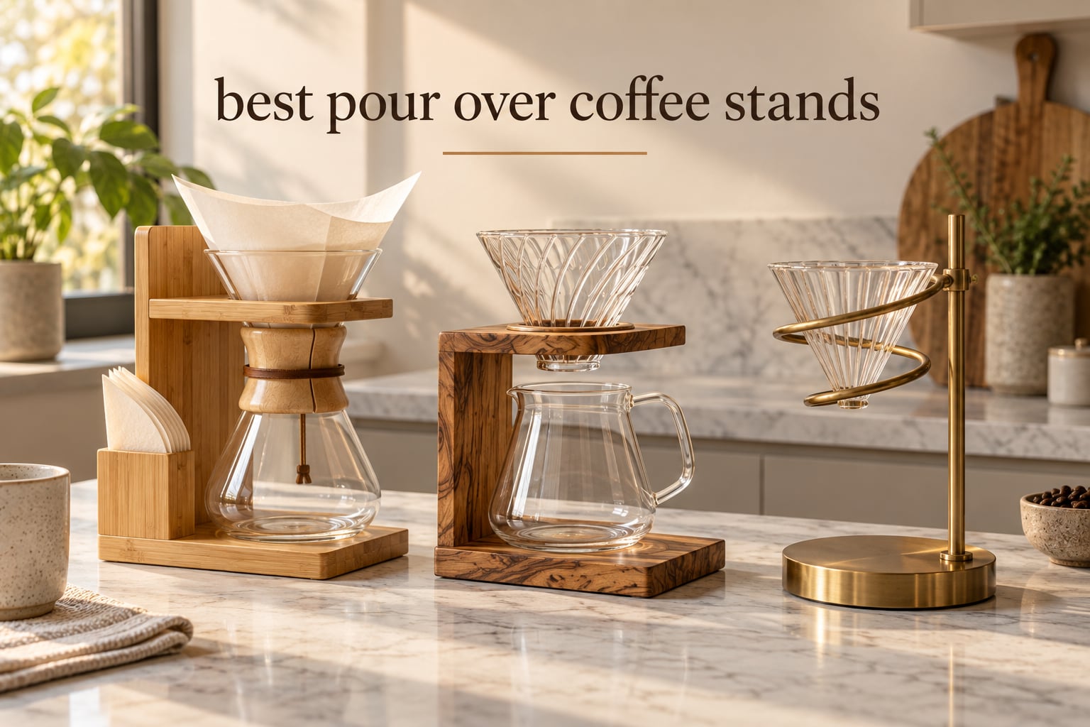 best pour over coffee stands