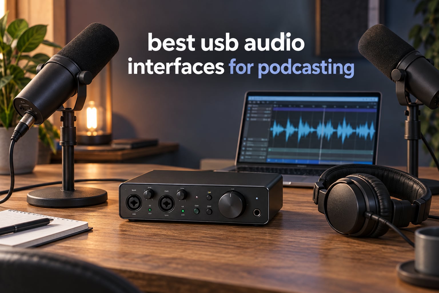 best usb audio interfaces for podcasting