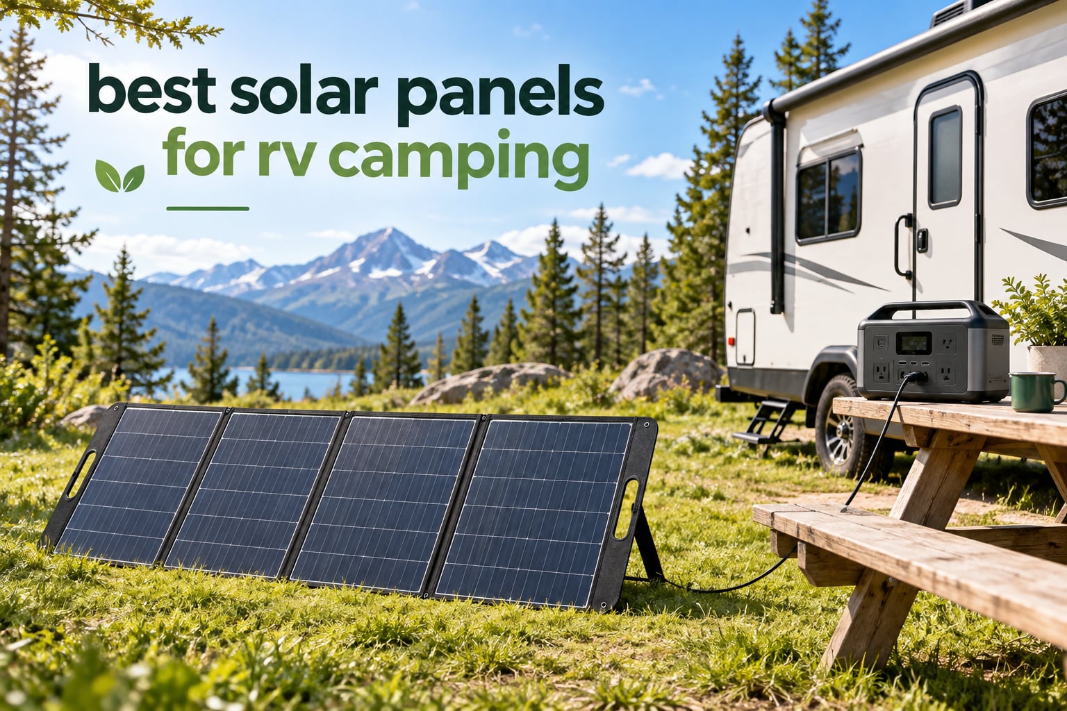 best solar panels for rv camping