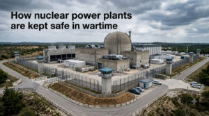 How nuclear power plants are kept safe in wartime
