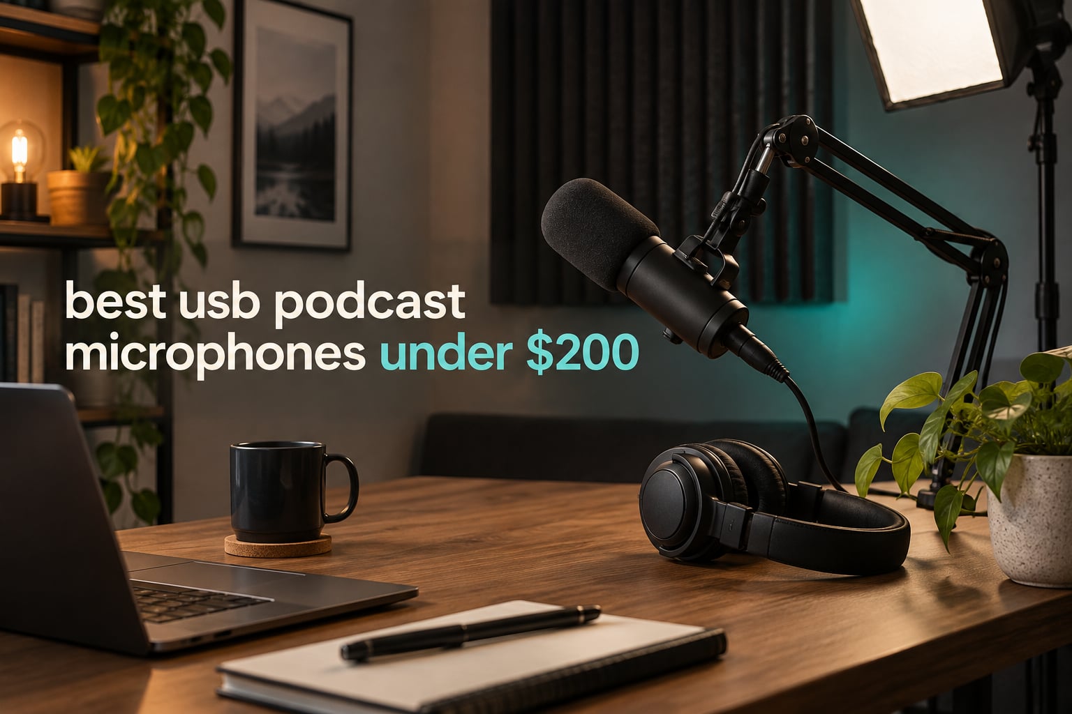 best usb podcast microphones under $200