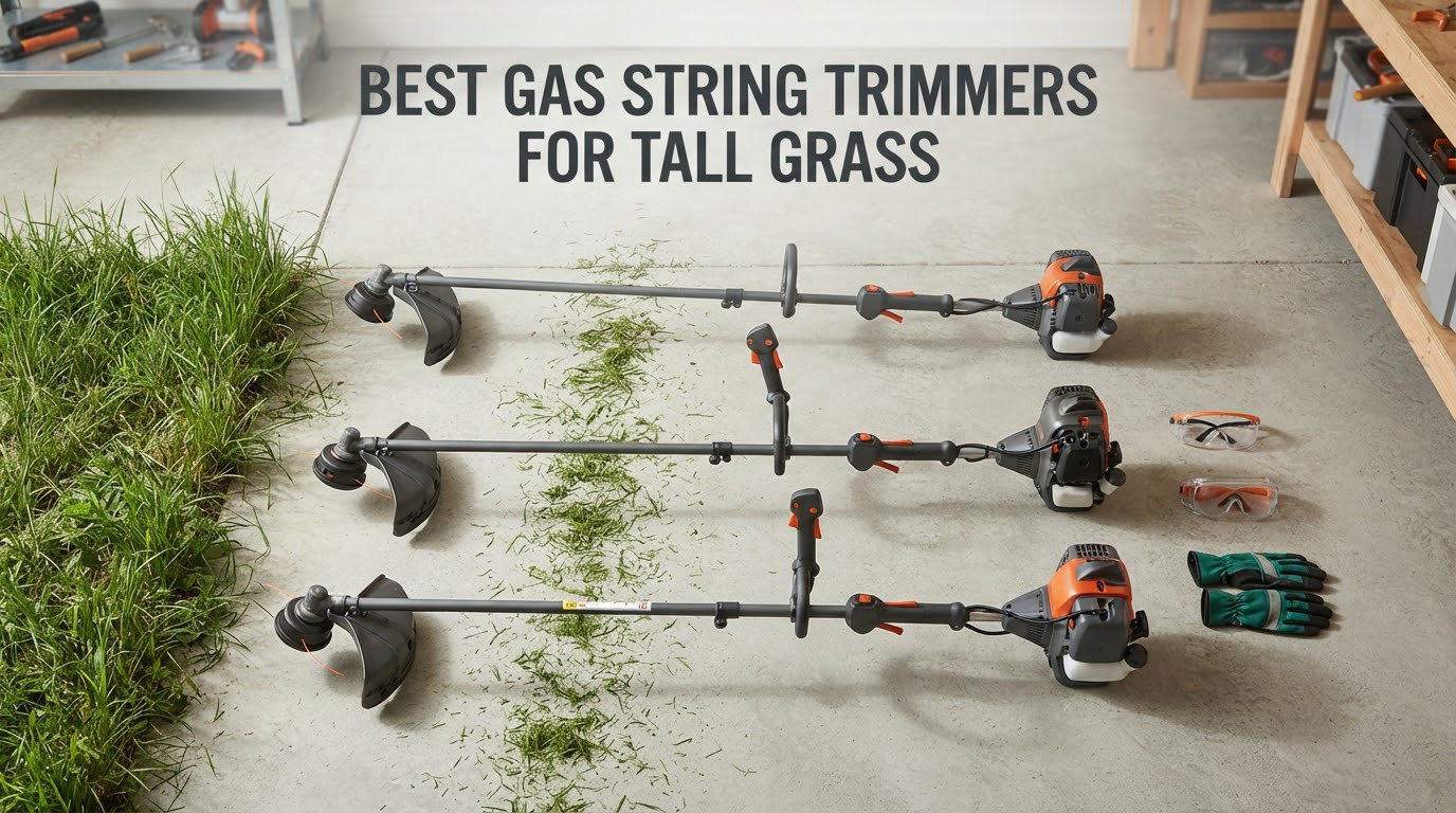 best gas string trimmers for tall grass