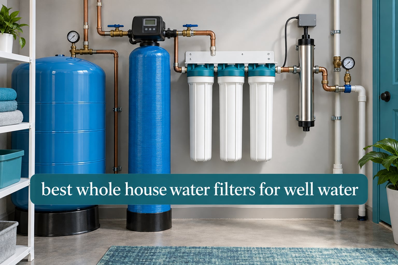 best whole house water filters for well water