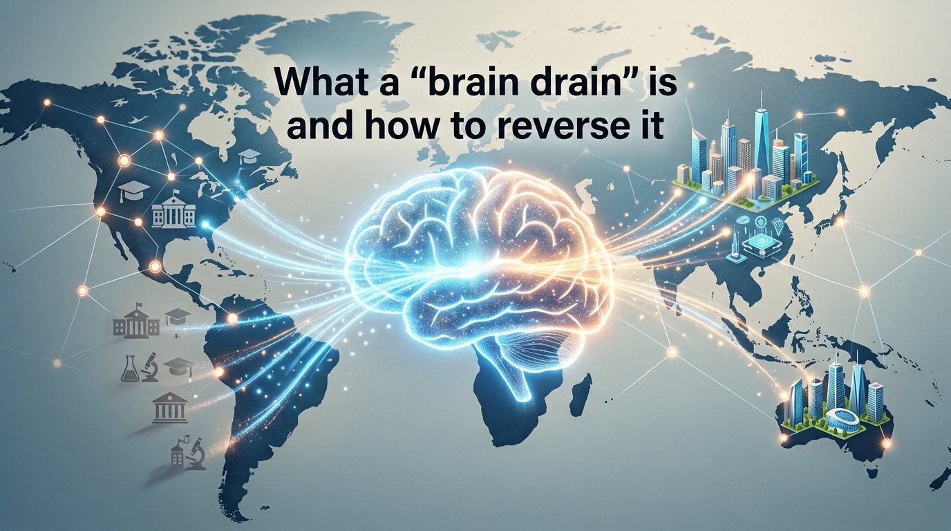 What a "brain drain" is and how to reverse it
