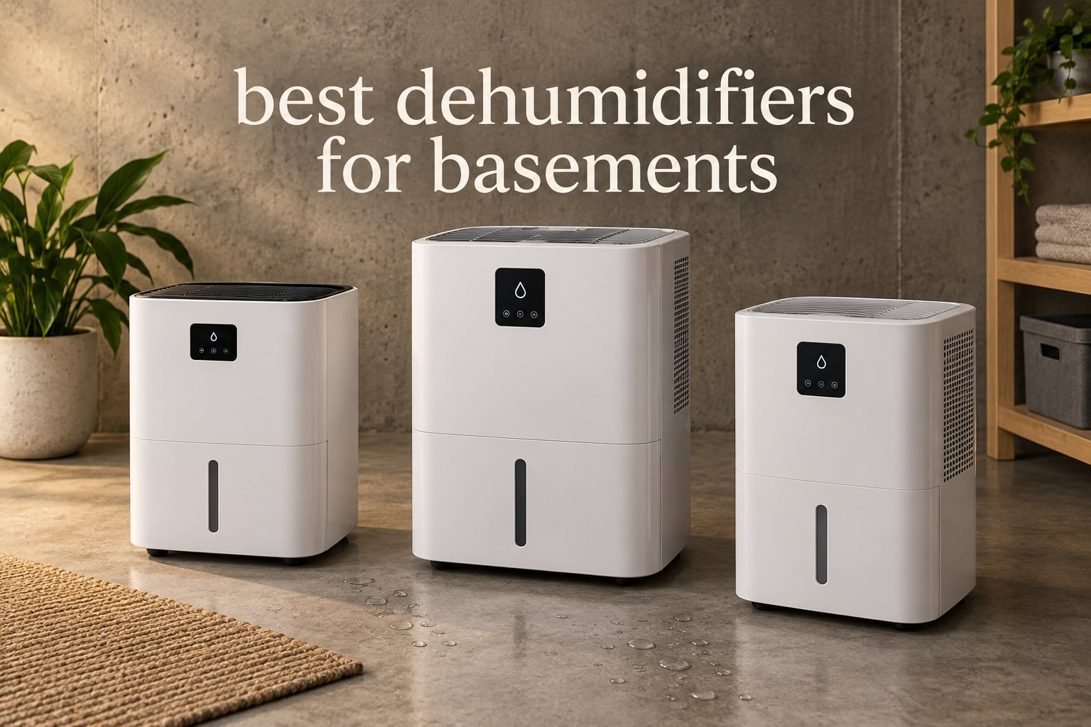 best dehumidifiers for basements