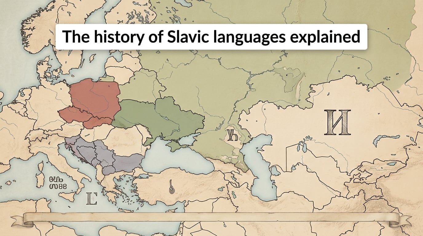 The history of Slavic languages explained