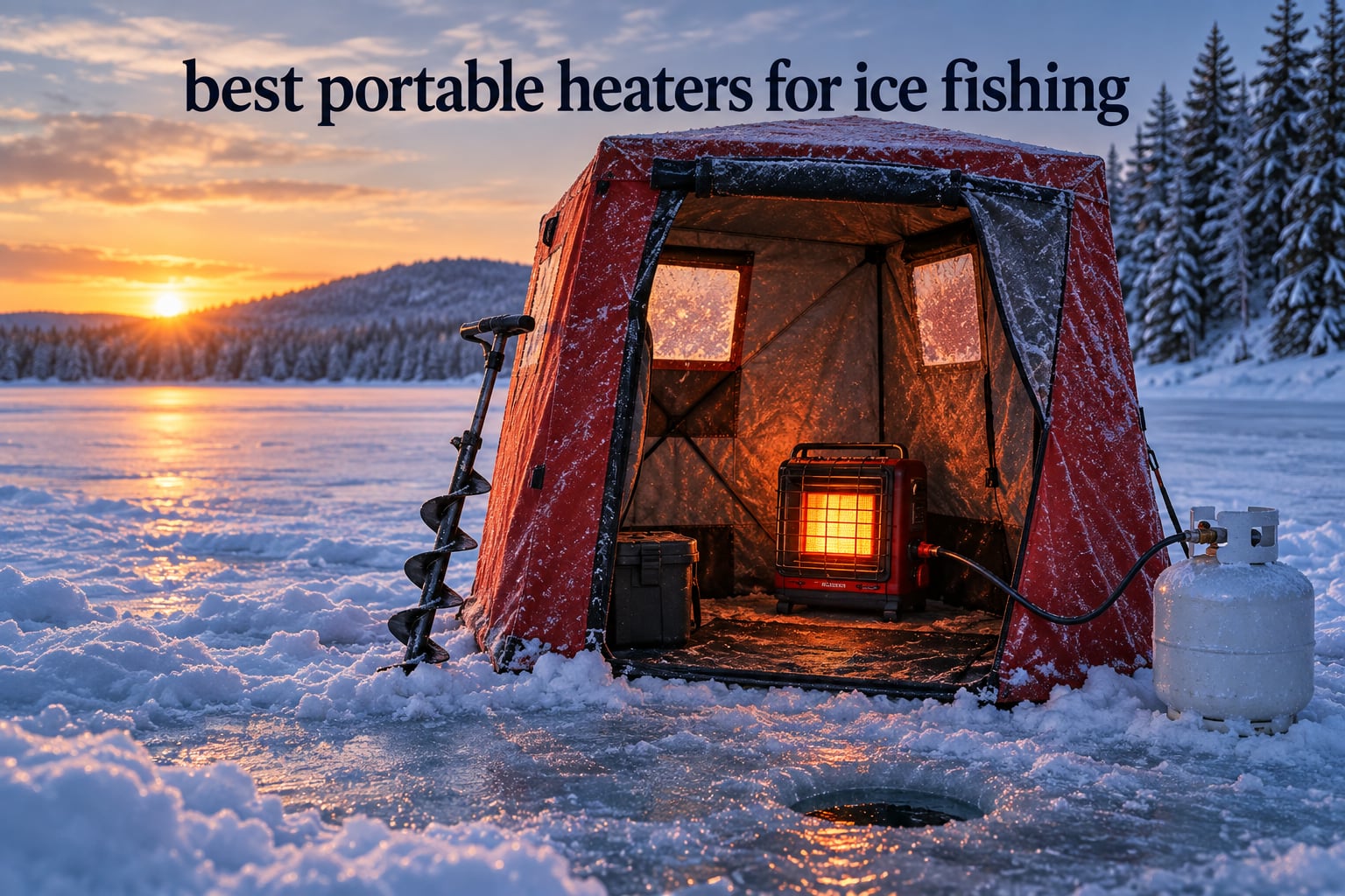 best portable heaters for ice fishing