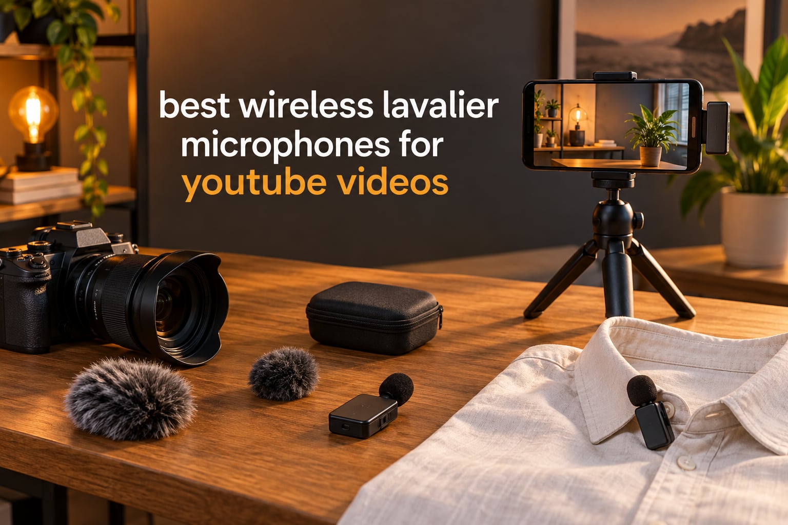 best wireless lavalier microphones for youtube videos