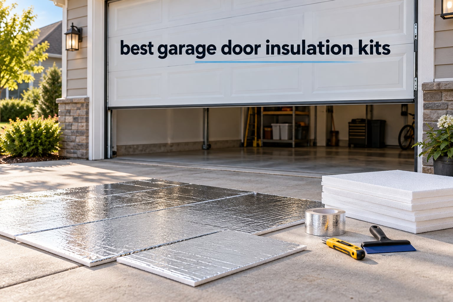 best garage door insulation kits