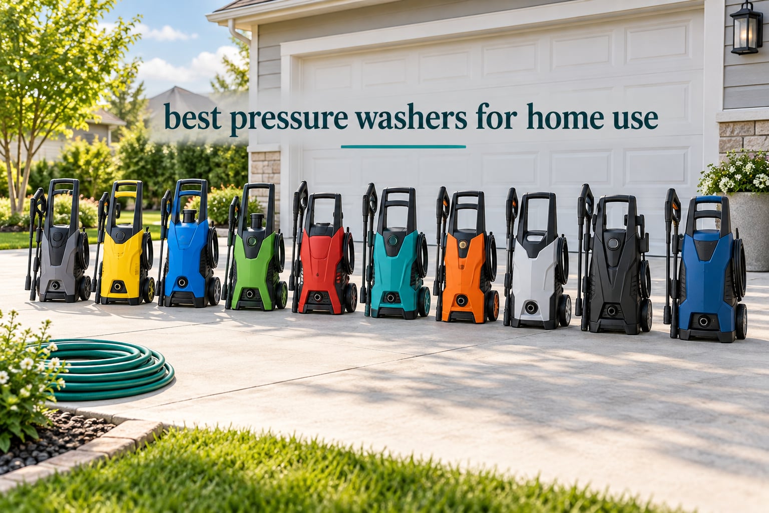 best pressure washers for home use