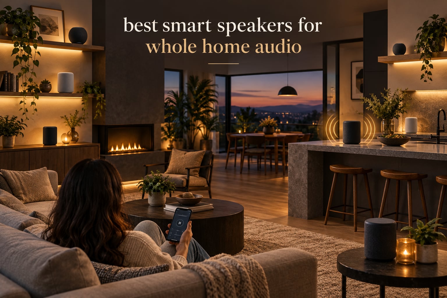 best smart speakers for whole home audio