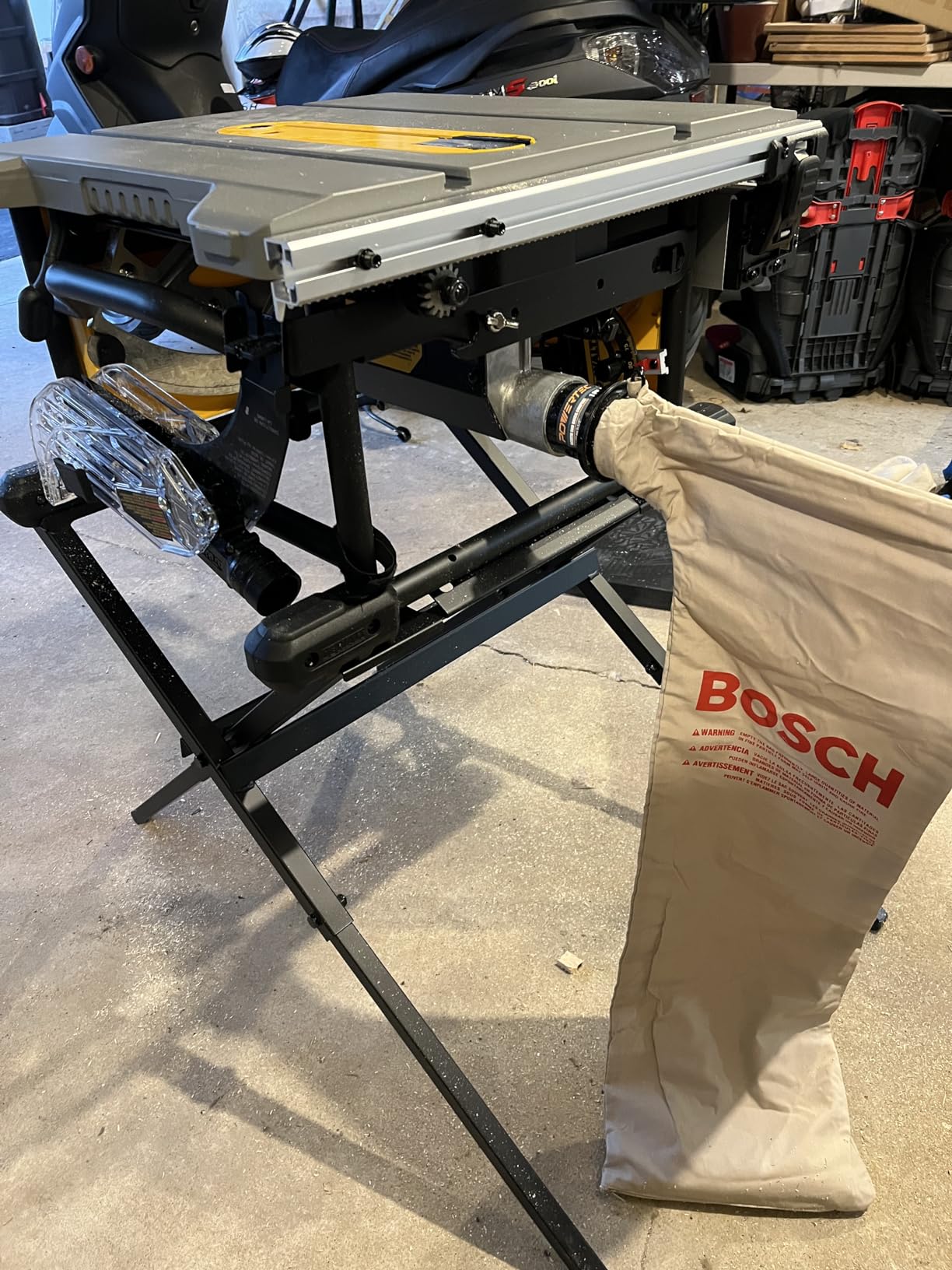 Bosch TS1004 Table Saw Dust Collector Bag customer photo 2