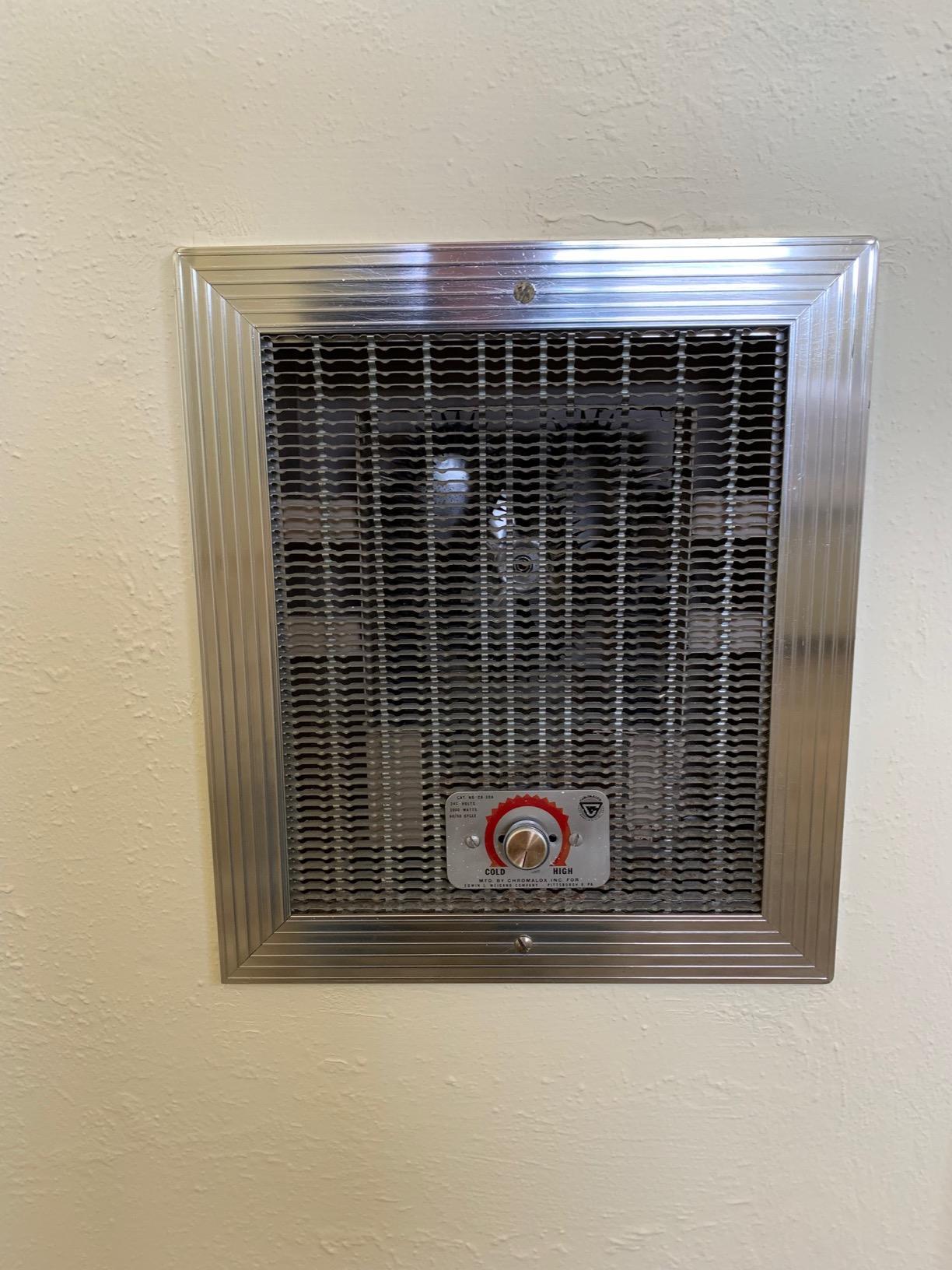 Cadet Com-Pak Electric Wall Heater Complete Unit With Thermostat (Model: CSC202TW, Part: 67507), 6825/5120 BTU, 240/208 Volt, 2000/1500 Watt, White customer photo 2
