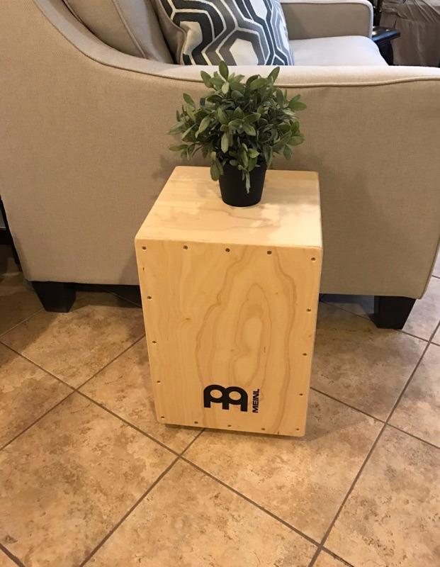Meinl Percussion HCAJ1NT Headliner Series Wood String Cajon for Adjustable Snare Effect, Full Size (VIDEO) customer photo 1