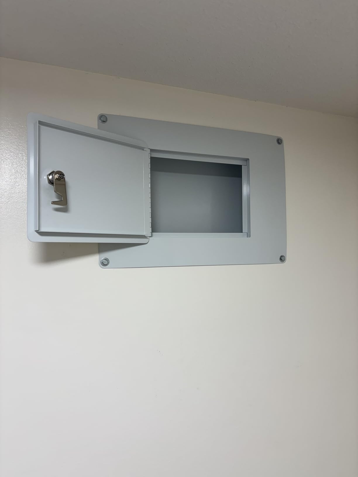 Homak First Watch Between The Studs High Security Steel Wall Safe, White customer photo 1
