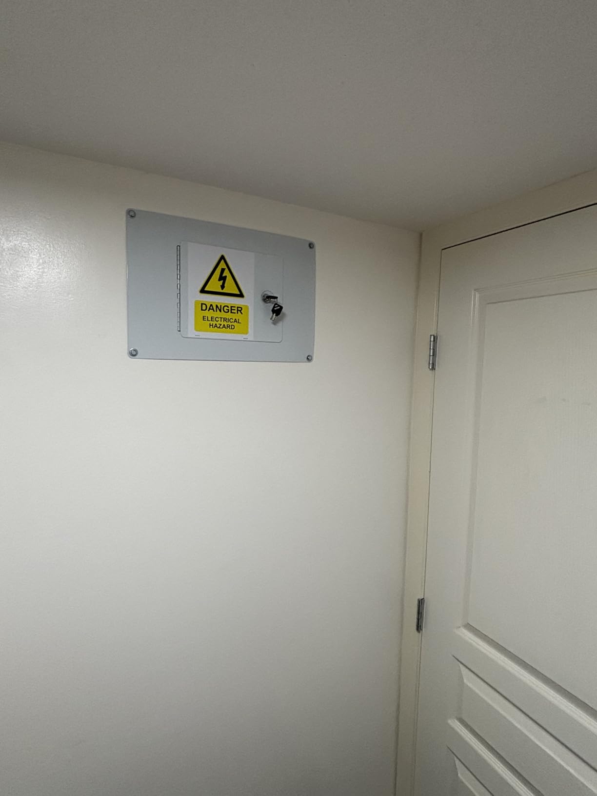 Homak First Watch Between The Studs High Security Steel Wall Safe, White customer photo 2