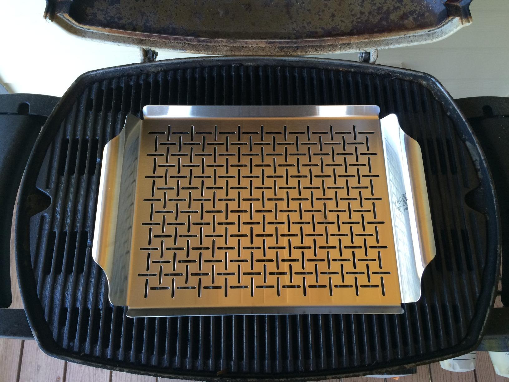 Weber® Grill Pan, Stainless Steel for Gourmet Grilling customer photo 2