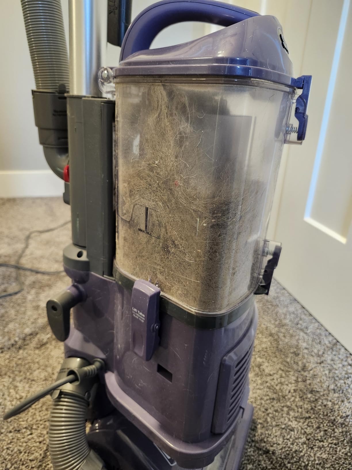 Shark Navigator Lift-Away Upright Vacuum, HEPA, Pet Hair, Lavender, NV352 customer photo 1