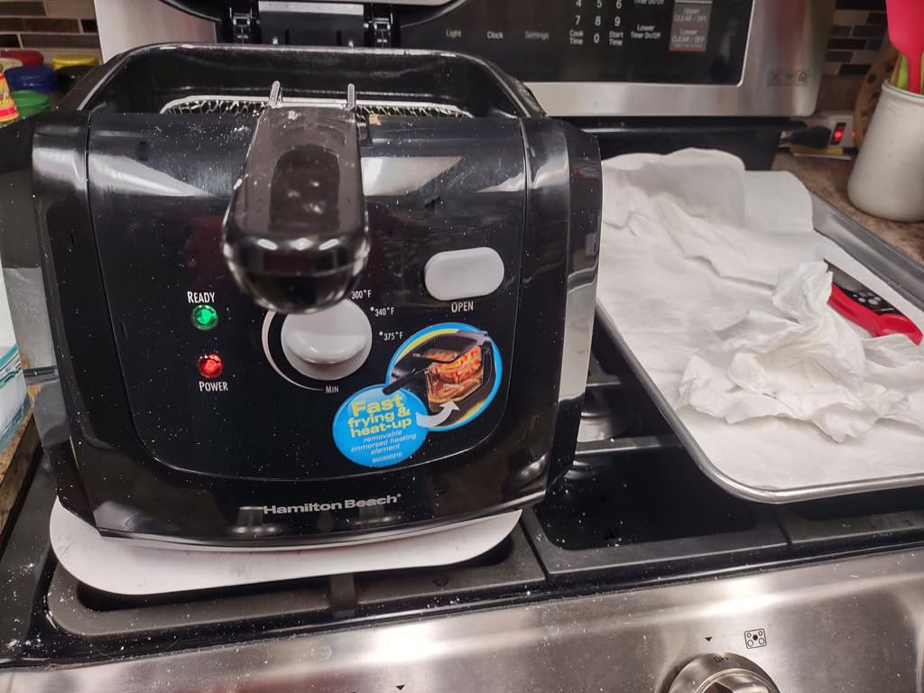 Hamilton Beach 8 Cup Electric Deep Fryer with Basket For Home Use customer photo 2