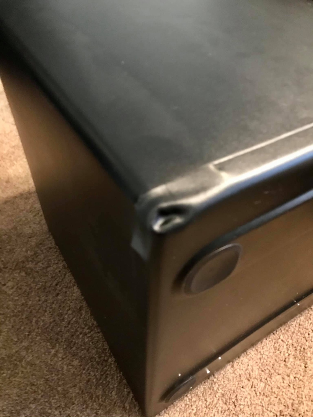 SentrySafe Fireproof and Waterproof Steel Home Safe with Keypad, Floor Safe with Interior Lighting and Shelves, 1.23 Cubic Feet, 17.8 x 16.3 x 19.3 Inches, SFW123FUL customer photo 2