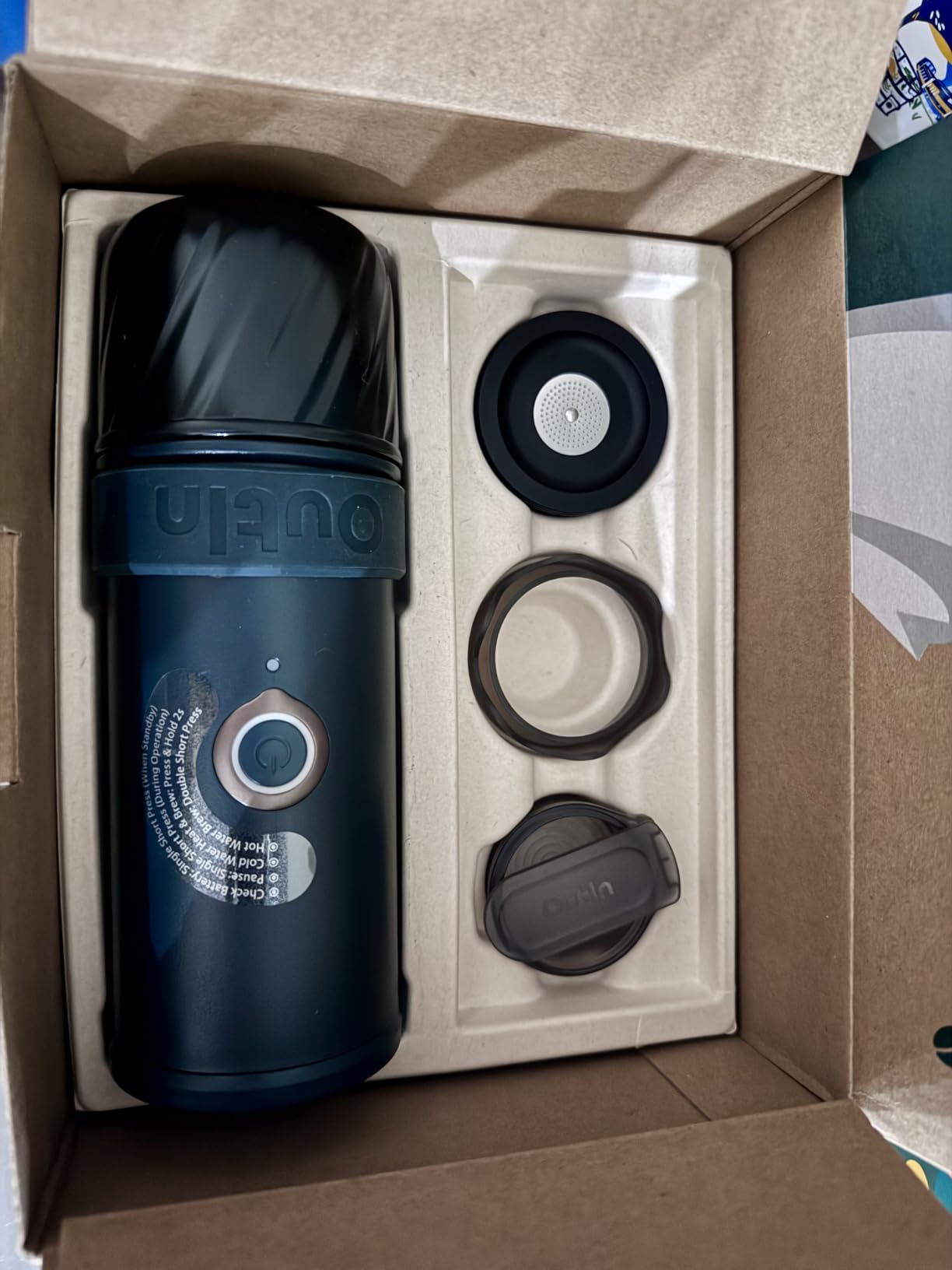 OutIn Mino Portable Electric Espresso Machine for Travel with Self-Heating customer photo 2