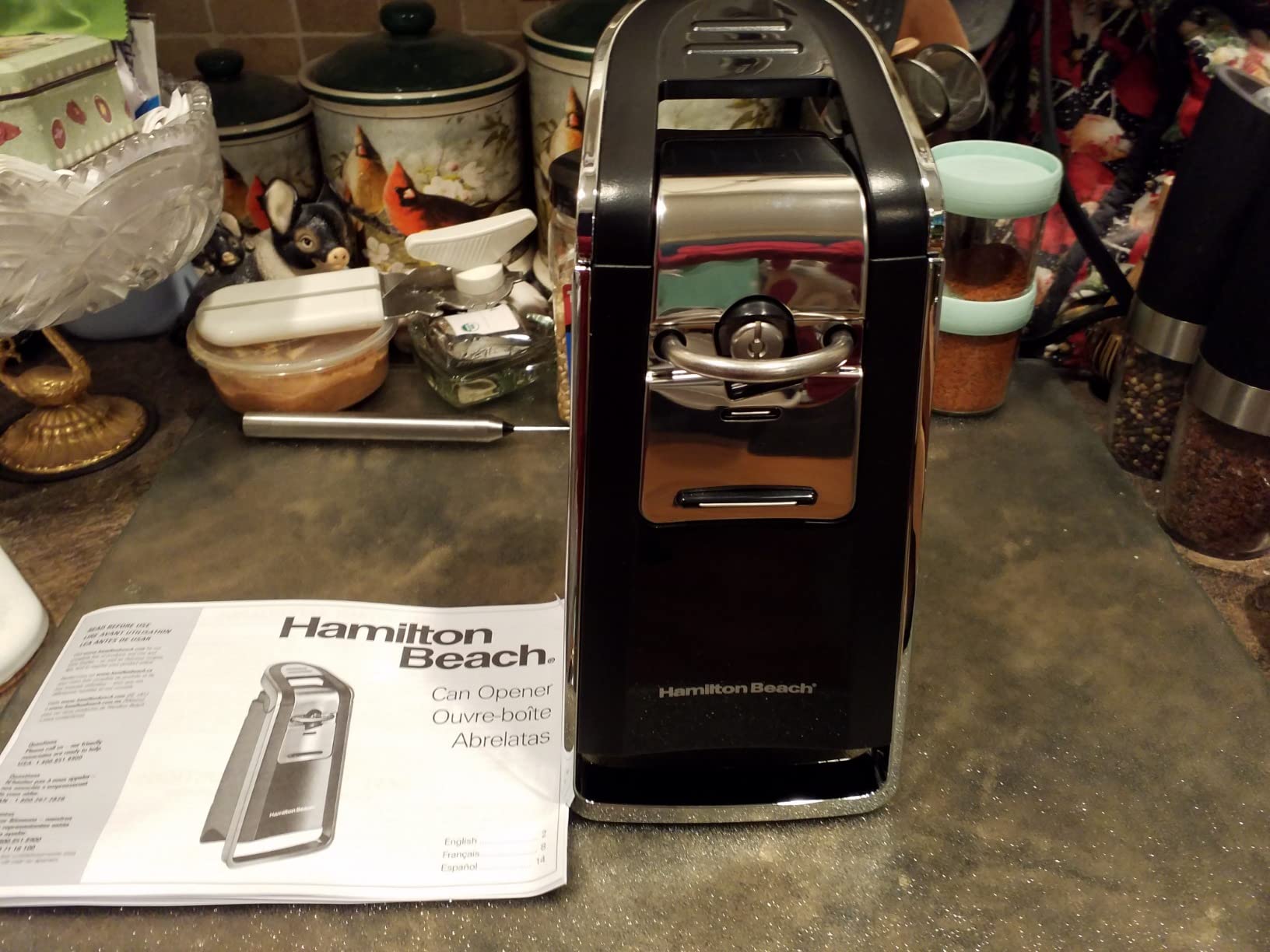Hamilton Beach Smooth Touch Electric Can Opener With Easy Push Down Lever customer photo 2