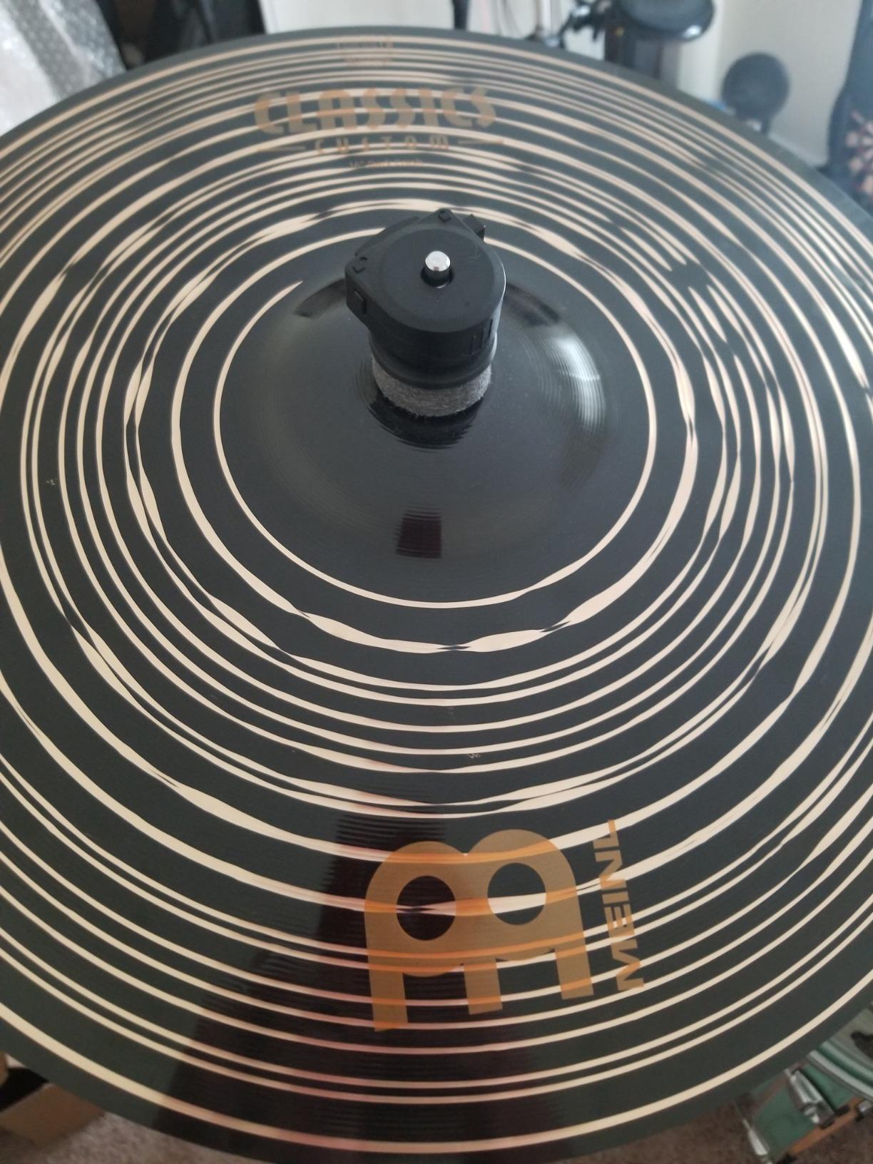 Meinl Cymbal Set Box Pack with 14” Hihats, 20” Ride, 16” Crash, Plus a FREE 18” Crash – Classics Custom Dark – Made In Germany, TWO-YEAR WARRANY (CCD460+18) customer photo 2