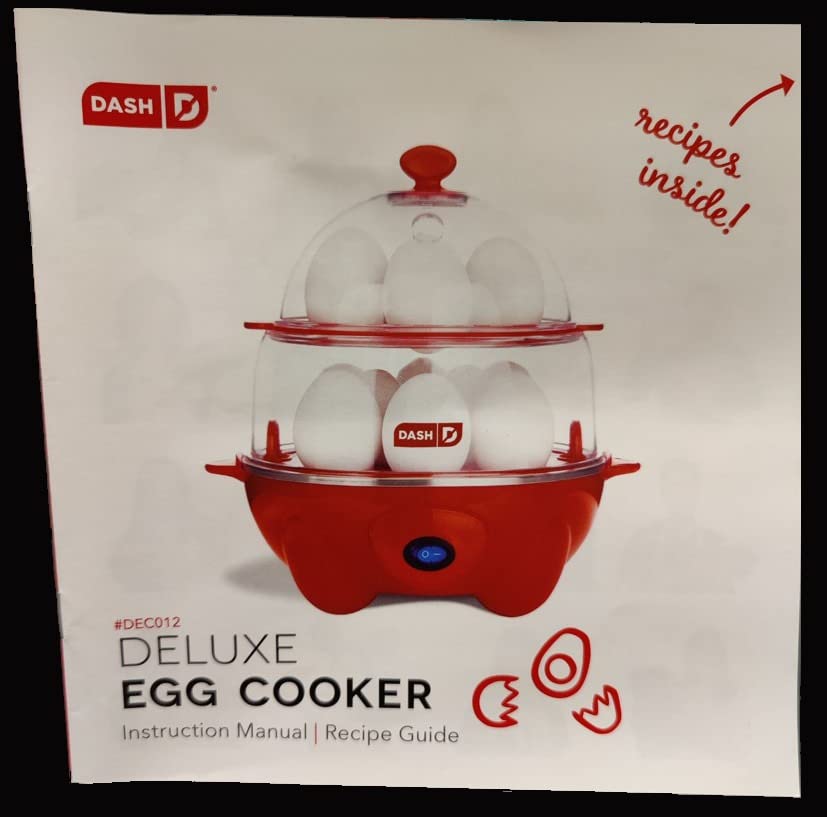 Dash Deluxe Egg Cooker, 12 Hard Boiled Eggs, Black customer photo 2