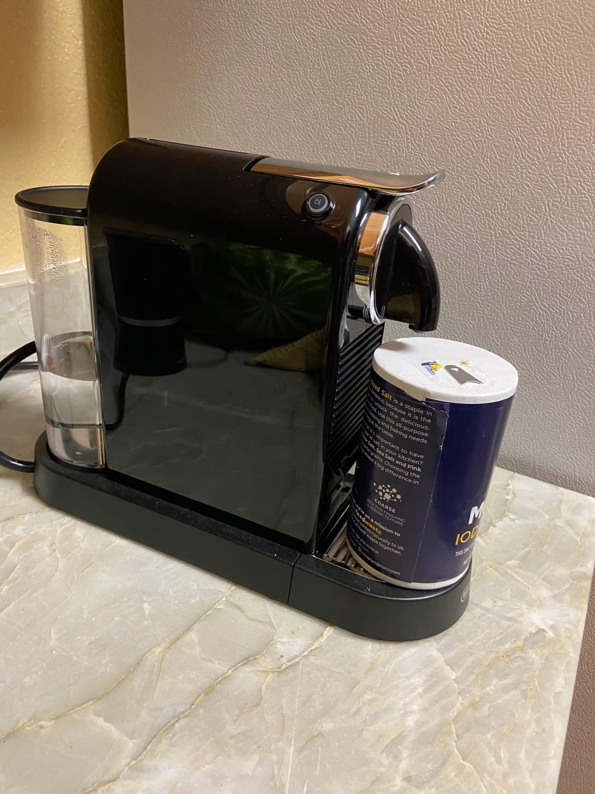Nespresso CitiZ Coffee and Espresso Machine by De'Longhi with Milk Frother, Black, 9.3 x 14.6 x 10.9 inches customer photo 2