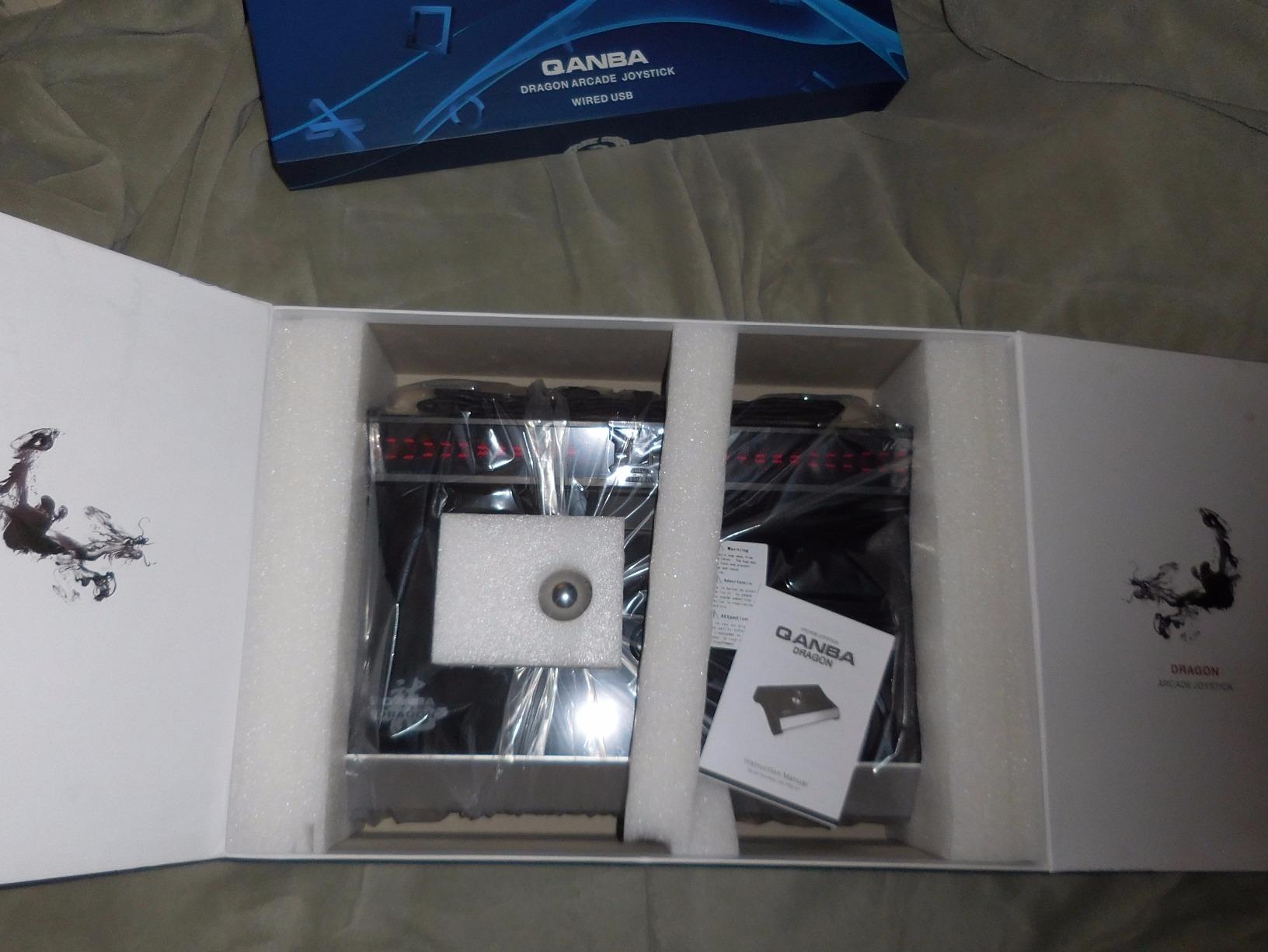Qanba Dragon Joystick for PlayStation 4 and PlayStation 3 and PC (Fighting Stick) Officially Licensed Sony Product customer photo 2