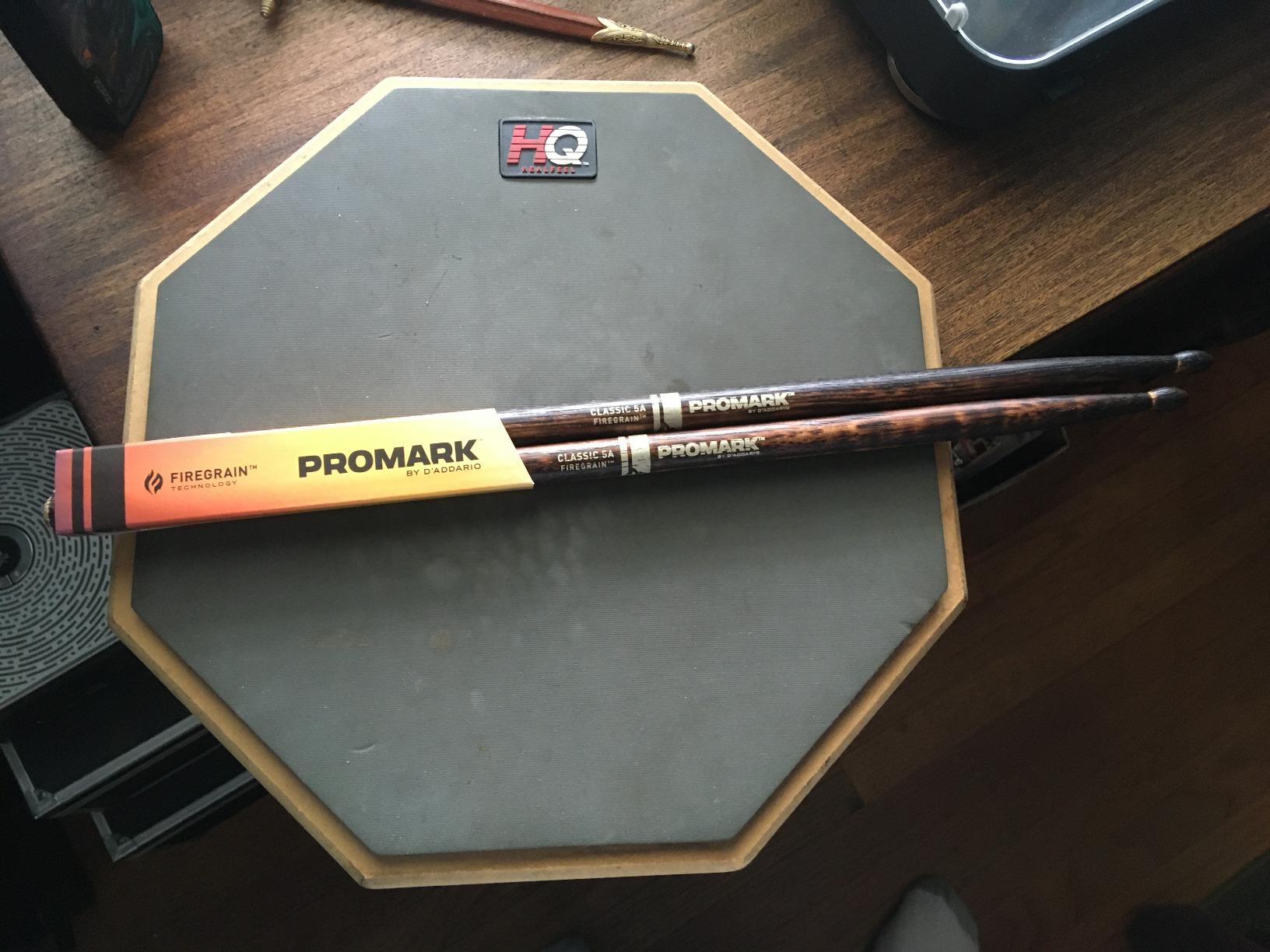 ProMark Classic Forward FireGrain 2B Drumsticks Wood Tip customer photo 1