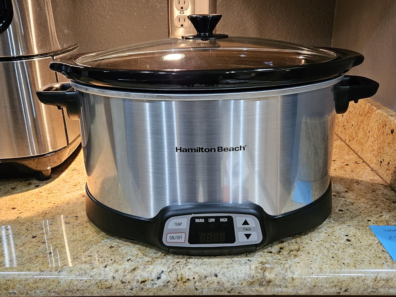 Hamilton Beach Set & Forget 8 Quart Programmable Slow Cooker customer photo 1