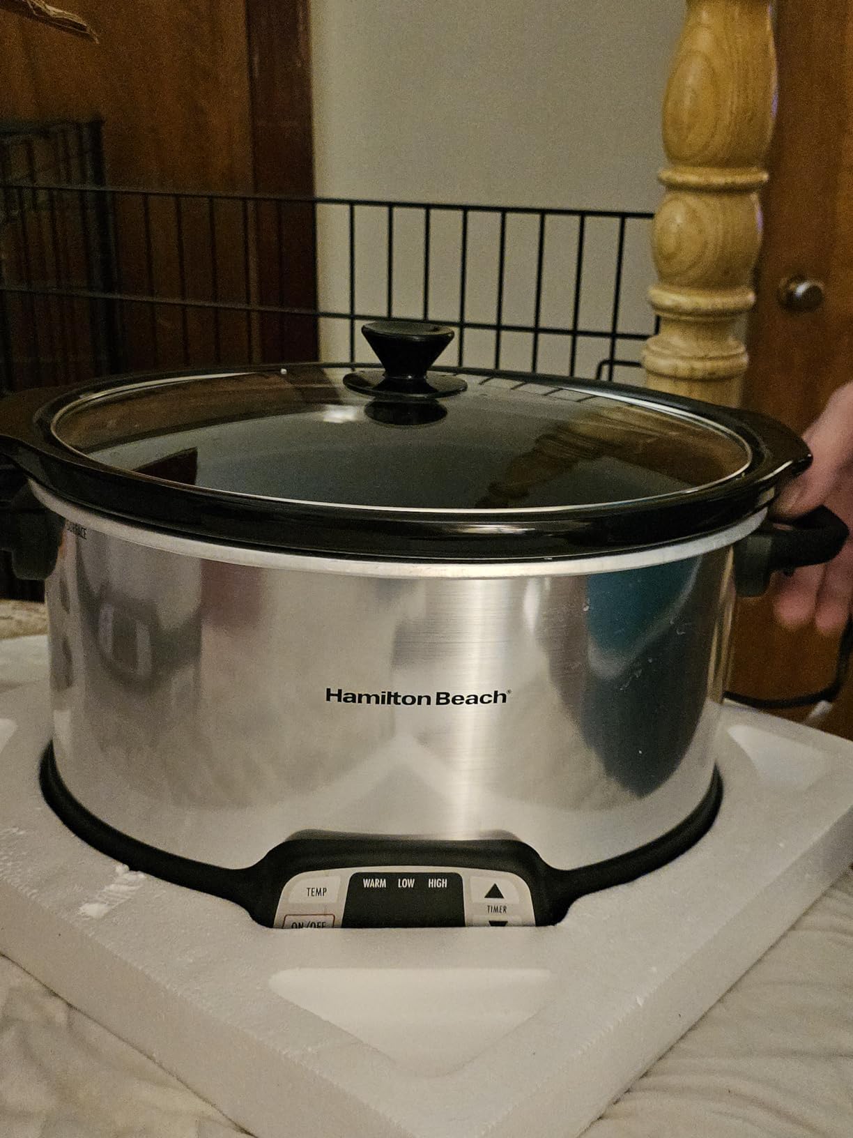 Hamilton Beach Set & Forget 8 Quart Programmable Slow Cooker customer photo 2